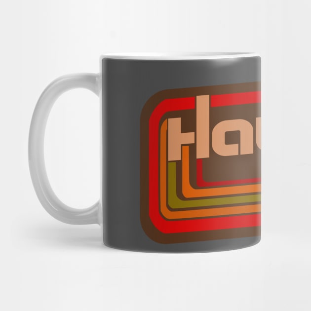 Hawaii Honolulu vintage eighties 80s surf logo by SpaceWiz95